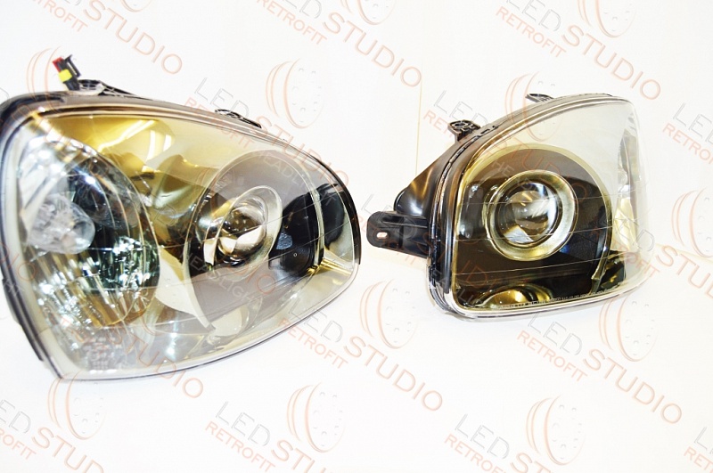 Биксеноновые фары Hyundai Santa Fe 01-06 